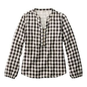 L.L. Bean Women's Soft Textured Gauzy Shirt